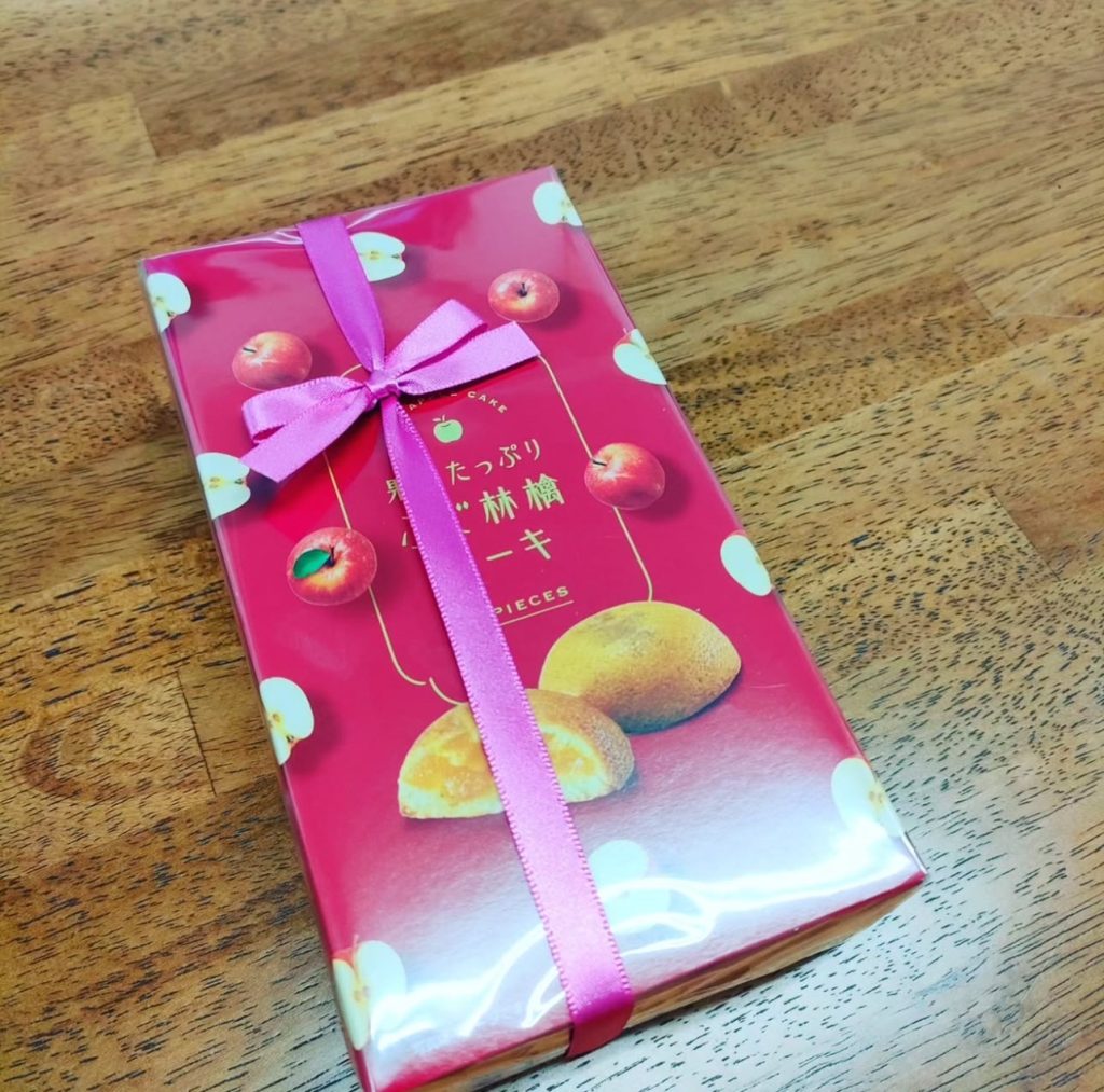 リンゴのケーキ