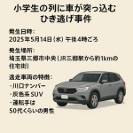 三郷市　ひき逃げ