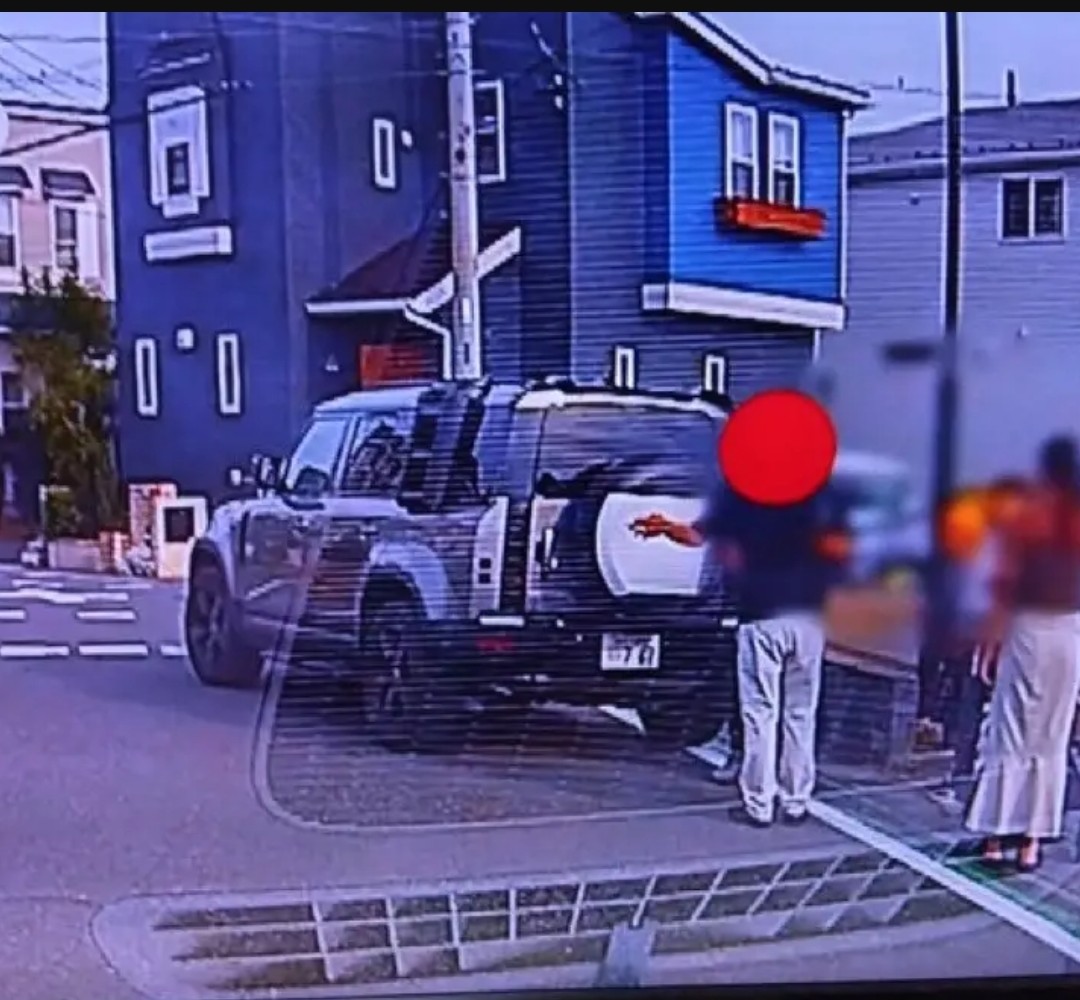 モザイクのかかった犯人