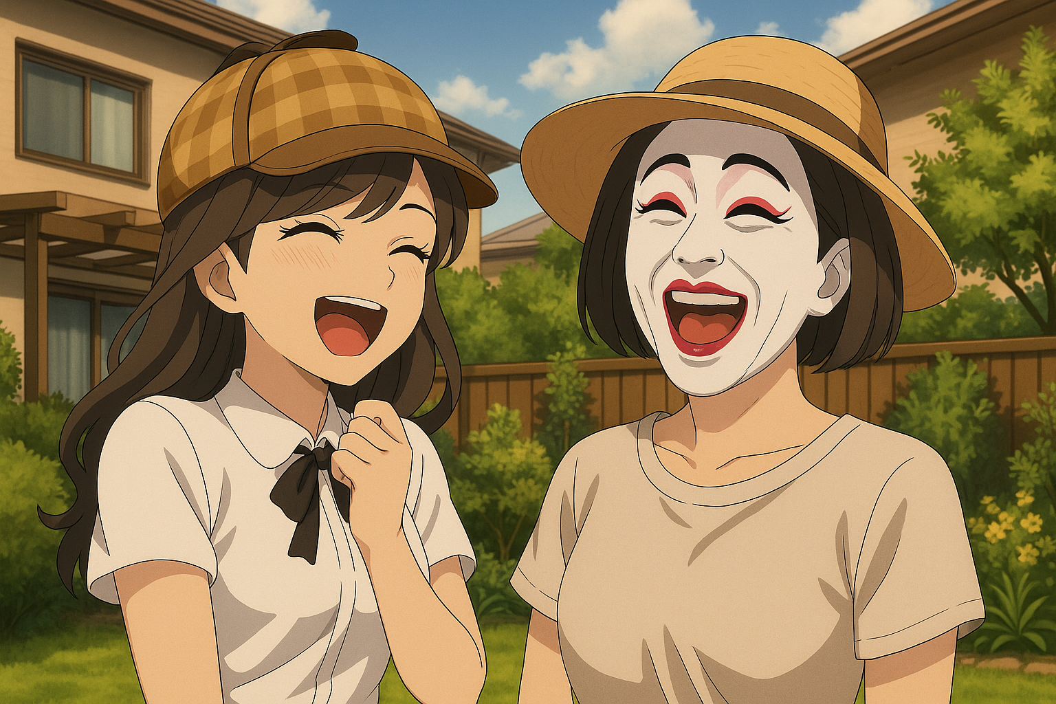 笑いの瞬間