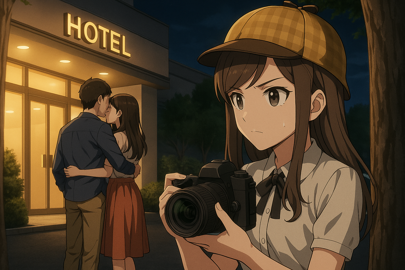 女探偵のイメージ