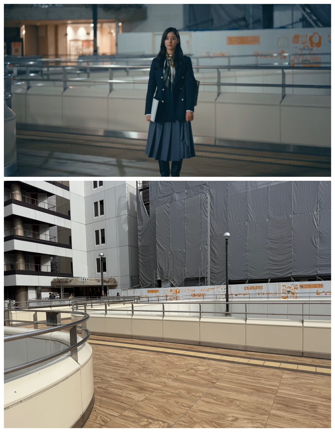 松戸駅ロケ現場3