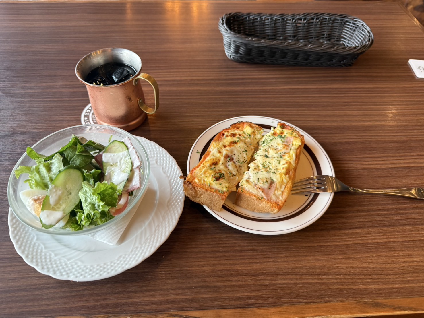 モーニングセット+サラダ