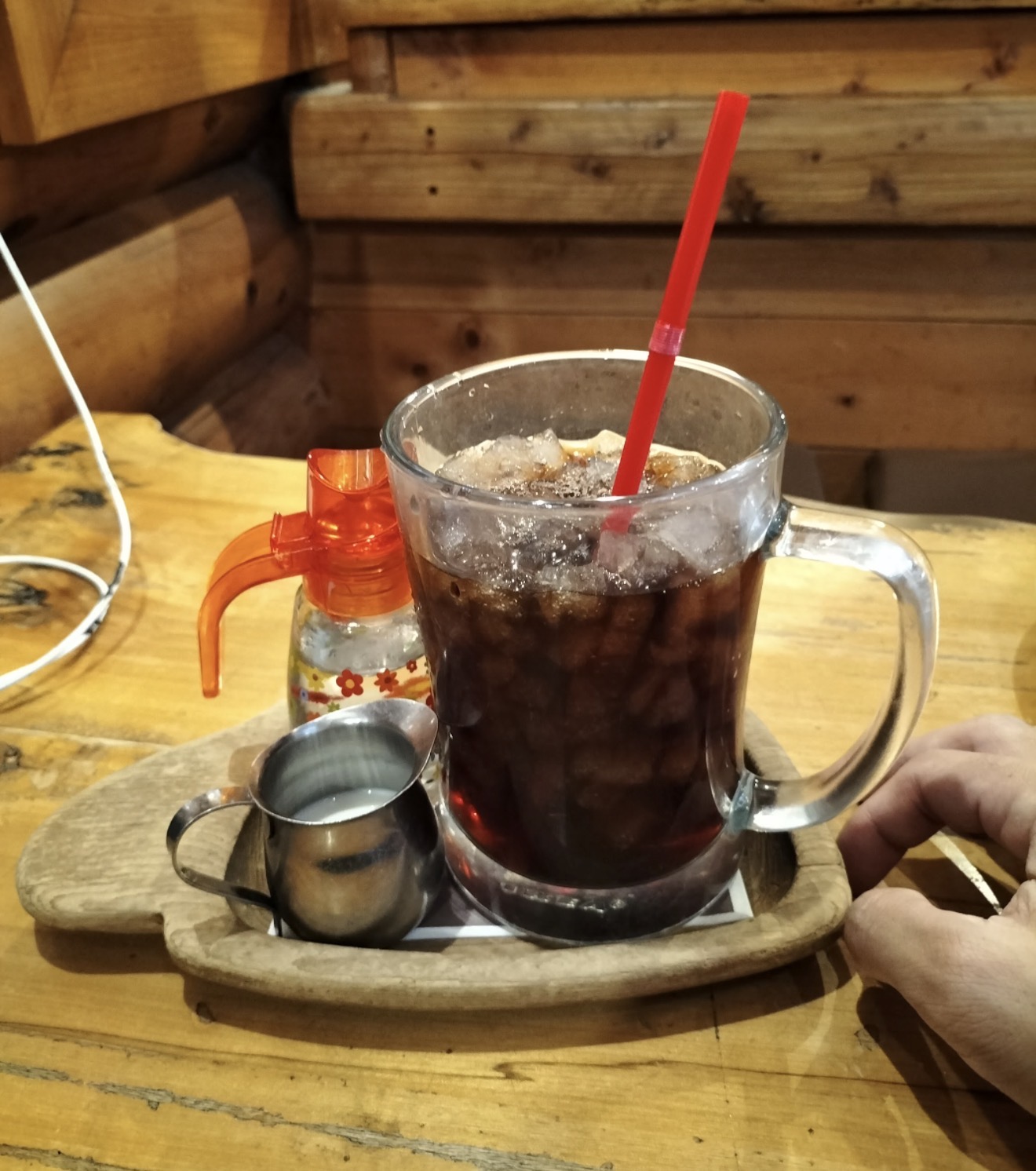 珈琲屋OBのジョッキスタイル アイスコーヒー