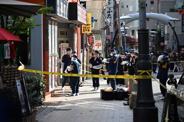 赤坂ライブハウス周辺の事件現場写真1