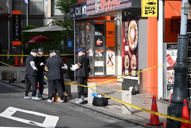 赤坂ライブハウス周辺の事件現場写真2