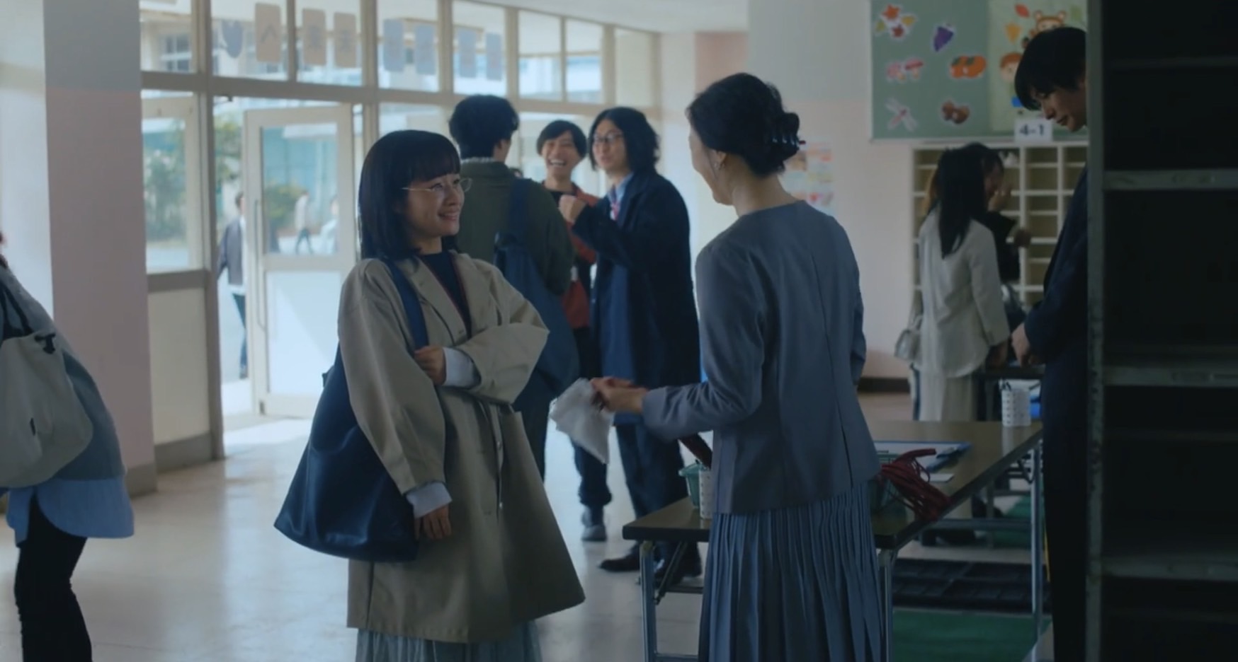 第1話 同窓会で会話する先生と委員長