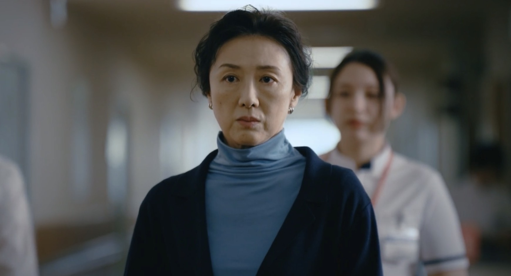 カンタローの行先を見つめる先生