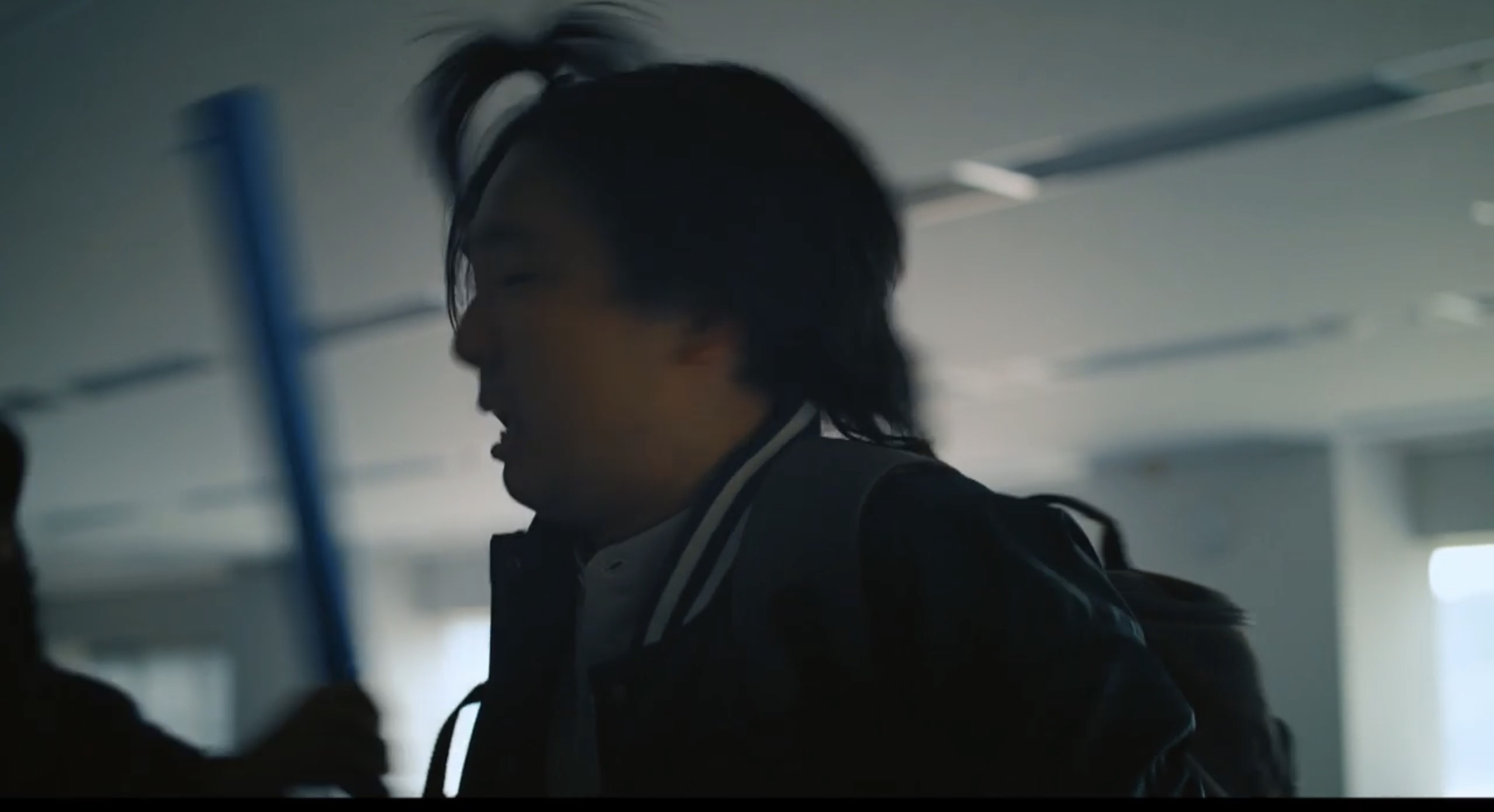 体当たりされるちょんまげ