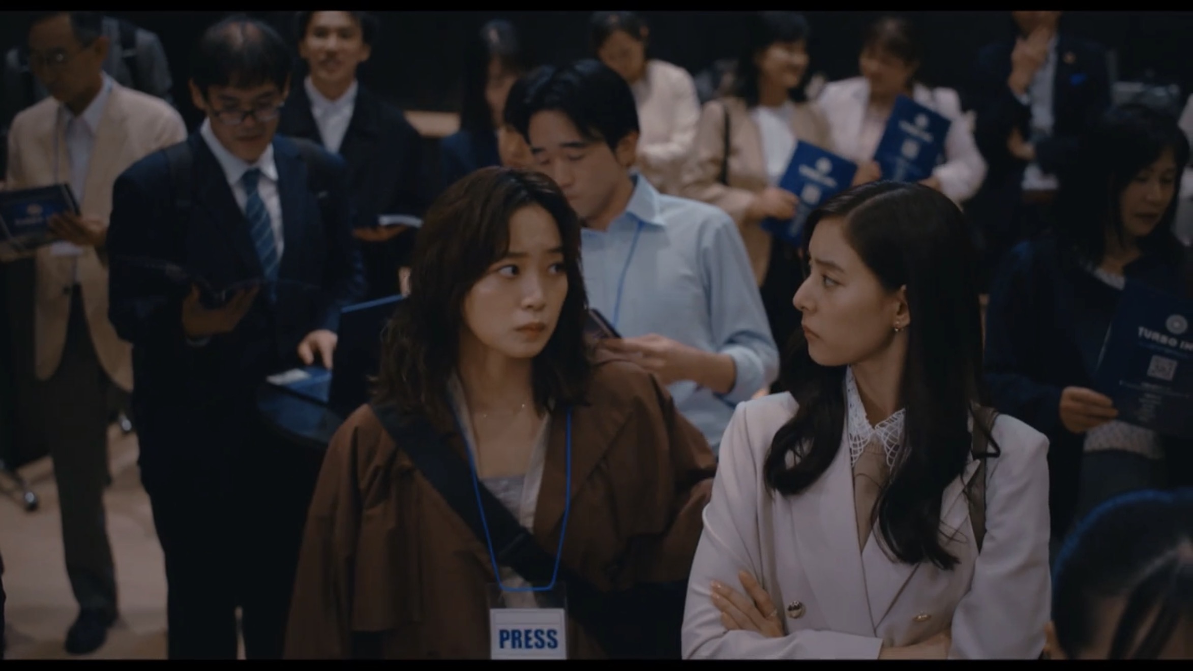 ターボーPR会場での園子と東雲晴香