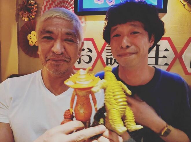 松本人志氏と渡邊センス氏のツーショット