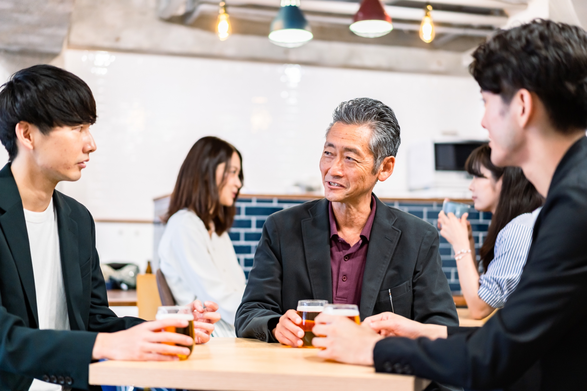 男性同士の飲み会｜浮気ではない行動も多い（松戸市の浮気調査）