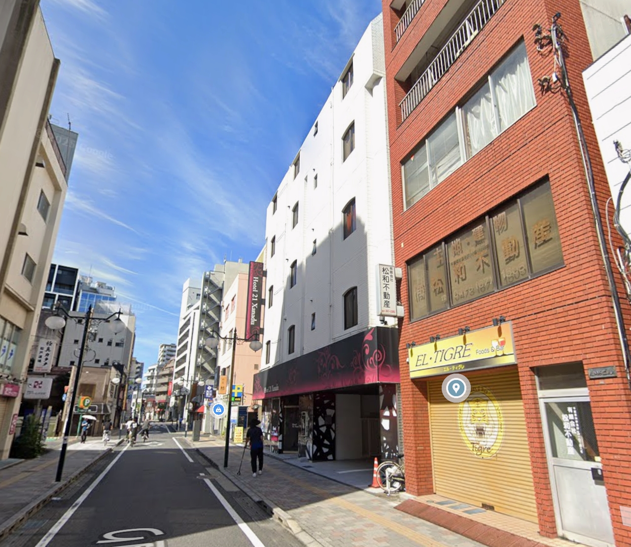 松戸のラブホテル①表口