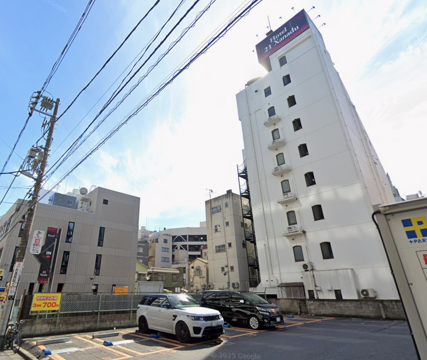 松戸のラブホテル①裏口