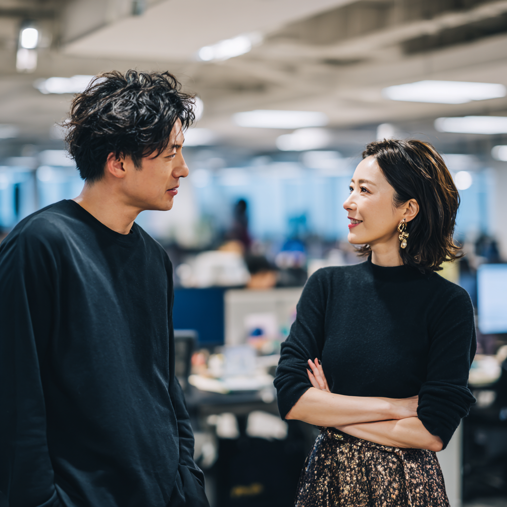 職場での妻と部下