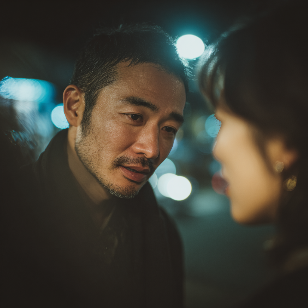 女性に惹かれる夫