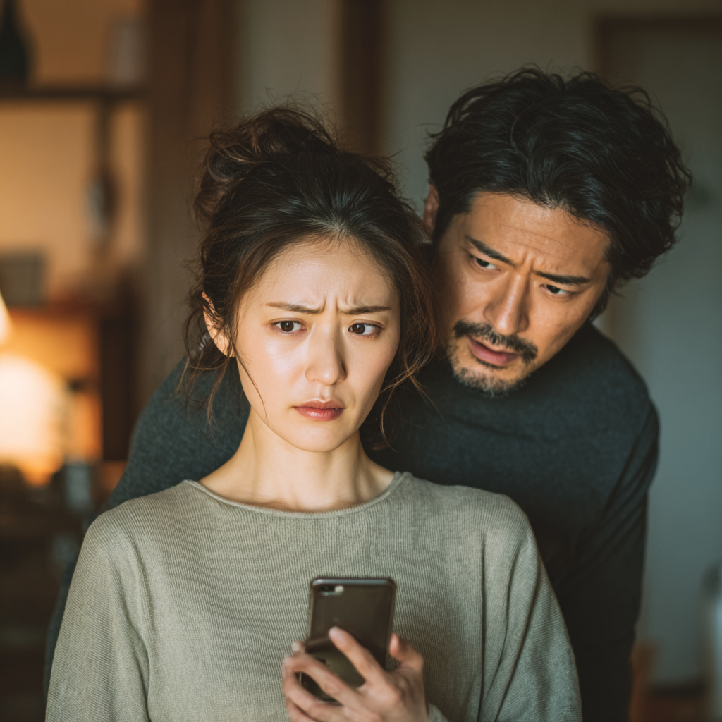 妻の予定を執拗に確認する夫