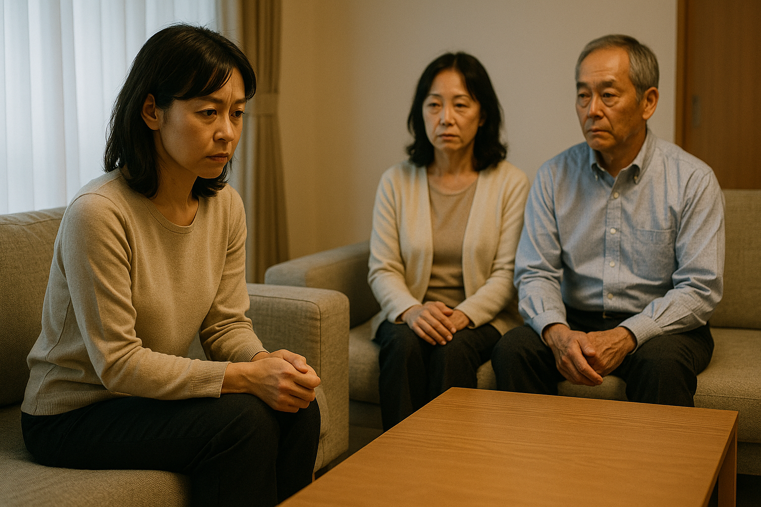 義父母と不仲な妻