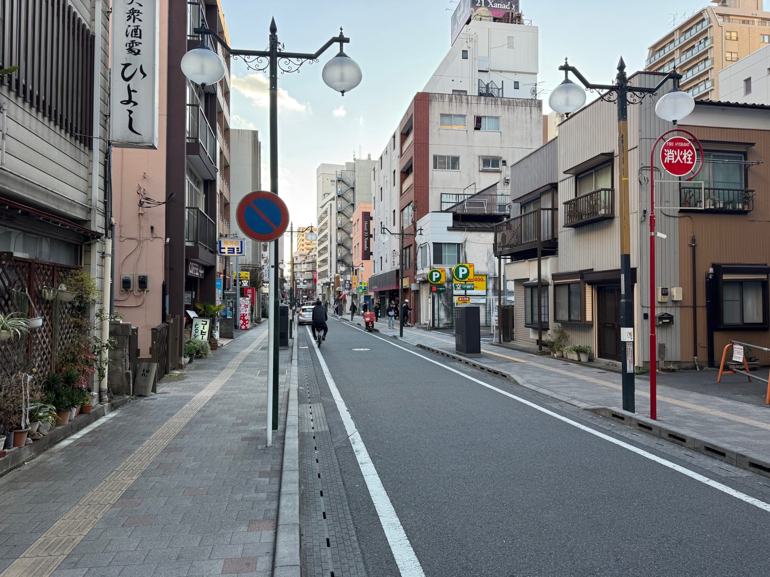 松戸駅西口 南下動線